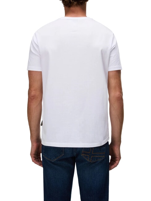 SALIS Baumwoll-T-Shirt Helles Weiss - Herren-T-Shirts