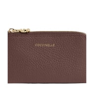 COCCINELLE C-ME SOFTY  Schl&uuml;sseletui/Geldb&ouml;rse aus Leder Beere - Brieftaschen Damen - 3