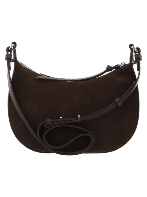 FUJIKO SUEDE BI Schultertasche aus Leder Dreck - Damentaschen