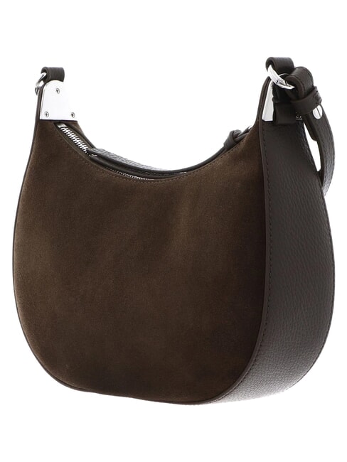 FUJIKO SUEDE BI Schultertasche aus Leder Dreck - Damentaschen