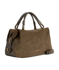 COCCINELLE LIZZIE SUED.BIM Handtasche mit Schulterriemen aus Leder Dreck - Damentaschen - 3