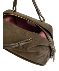 COCCINELLE LIZZIE SUED.BIM Handtasche mit Schulterriemen aus Leder Dreck - Damentaschen - 5