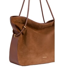 COCCINELLE LIZZIE SUED.BIM Wildleder-Schultertasche Cognac - Damentaschen - 4