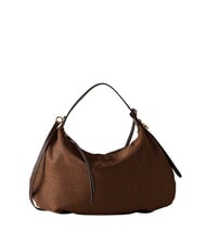 BORBONESE PRIVE L Schultertasche mit Schultergurt Kastanie - Damentaschen - 2