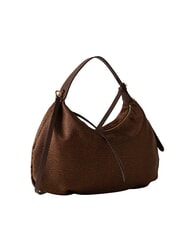 BORBONESE PRIVE L Schultertasche mit Schultergurt Kastanie - Damentaschen - 3