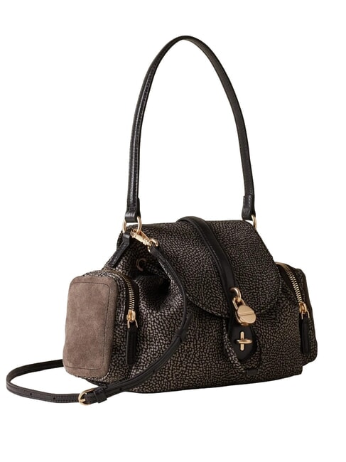 POCHE Schultertasche mit Schultergurt Teer - Damentaschen