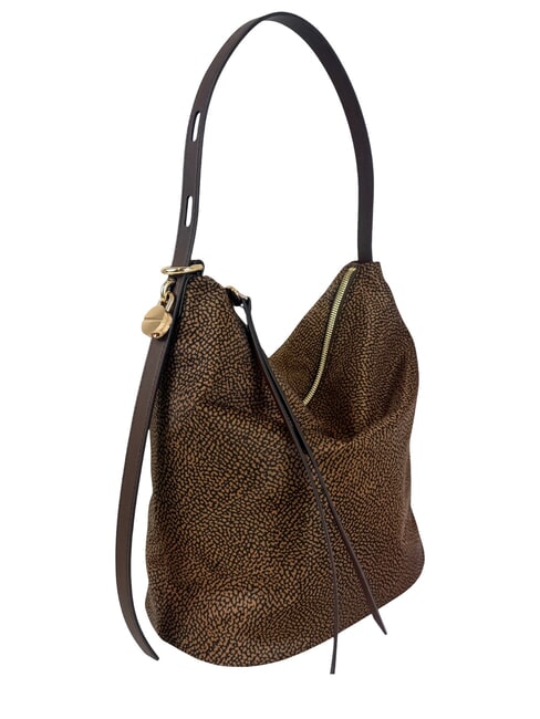 PRIVE Vertikale Schultertasche Kastanie - Damentaschen
