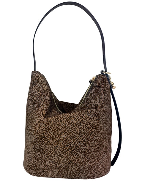 PRIVE Vertikale Schultertasche Kastanie - Damentaschen
