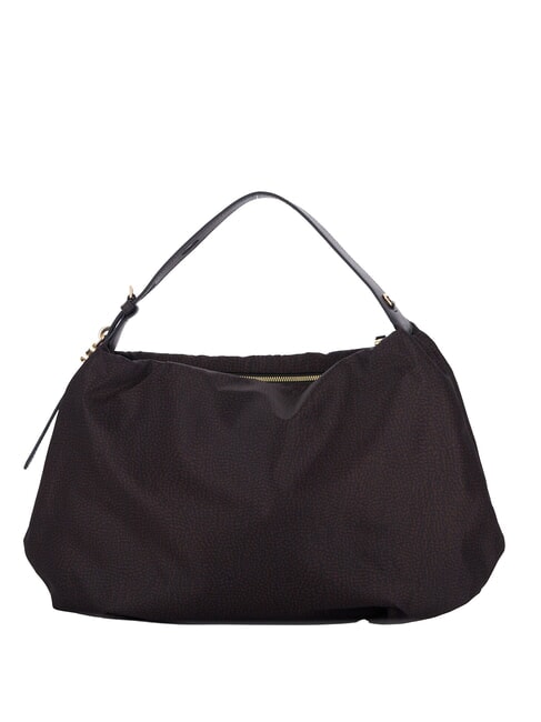 PRIVE L Schultertasche mit Schultergurt Schokolade - Damentaschen
