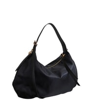 BORBONESE PRIVE L Schultertasche mit Schultergurt dunkles Schwarz - Damentaschen - 2
