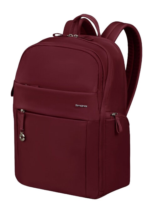MOVE 5.0 Nylon-Rucksack f&uuml;r 14-Zoll-Laptop Burgund - Damentaschen