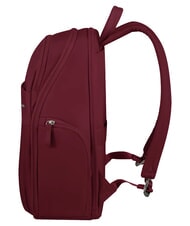 SAMSONITE MOVE 5.0 Nylon-Rucksack f&uuml;r 14-Zoll-Laptop Burgund - Damentaschen - 3