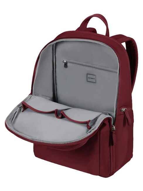 MOVE 5.0 Nylon-Rucksack f&uuml;r 14-Zoll-Laptop Burgund - Damentaschen