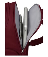 SAMSONITE MOVE 5.0 Nylon-Rucksack f&uuml;r 14-Zoll-Laptop Burgund - Damentaschen - 6