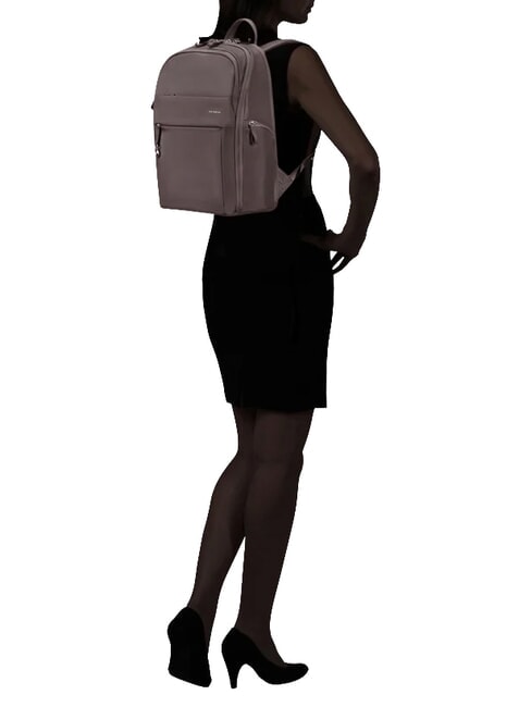 MOVE 5.0 Nylon-Rucksack f&uuml;r 14-Zoll-Laptop dunkel / tau - Damentaschen