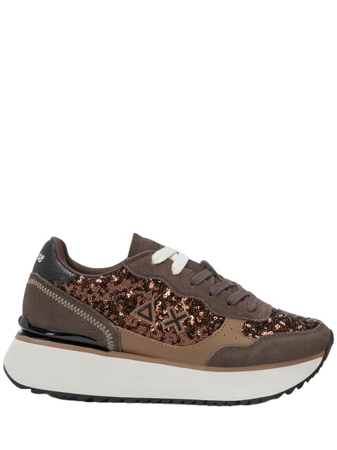 BIG ALLY SEQUIN Turnschuhe Braun - Damenschuhe