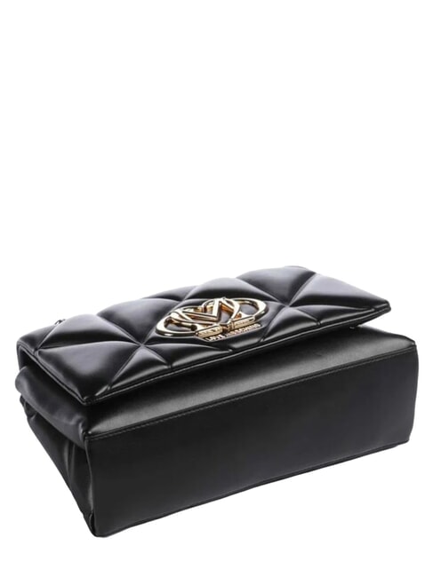 EMBOSSED QUILTED Umh&auml;ngetasche Schwarz - Damentaschen