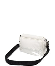 BLAUER PADDED Umh&auml;ngetasche Wei&szlig; - Damentaschen - 3