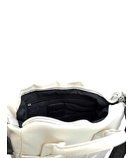 BLAUER PADDED Handtasche mit Schulterriemen Wei&szlig; - Damentaschen - 3