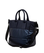 BLAUER PADDED Einkaufstasche mit Schultergurt NAVY BLAU - Damentaschen - 3