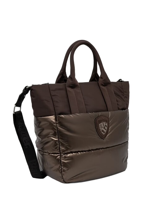 PADDED Handtasche mit Schulterriemen Dunkelbraun - Damentaschen