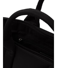 BLAUER PADDED Handtasche mit Schulterriemen SCHWARZ - Damentaschen - 4