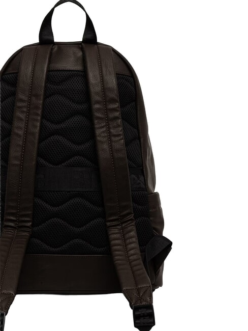 BROAD 14-Zoll-Laptop-Rucksack Dunkelbraun - Rucks&auml;cke f&uuml;r Schule &amp; Freizeit