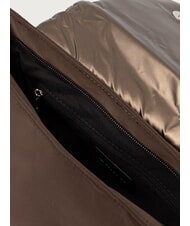 BLAUER PADDED Umh&auml;ngetasche Dunkelbraun - Damentaschen - 4