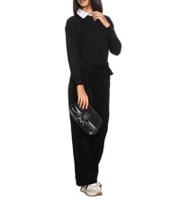 BLAUER PADDED Clutch mit Manschette SCHWARZ - Damentaschen - 2