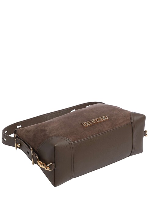 SIGNATURE ZIP Schultertasche, verstellbar braun/braun - Damentaschen