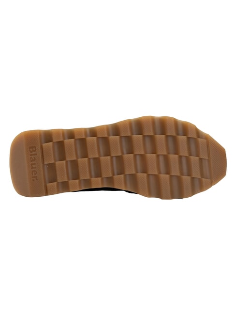 MILLS Damen-Sneaker schwarz/leopard - Damenschuhe