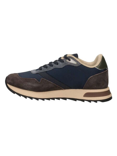 RYDER Turnschuhe marineblau/braun - Herrenschuhe
