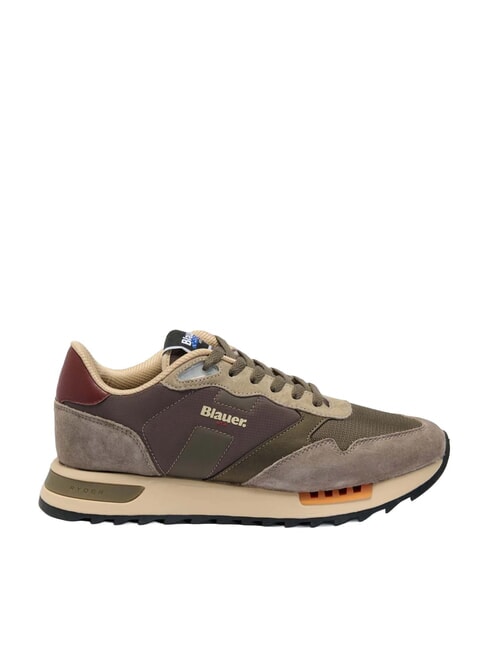 RYDER Turnschuhe Milit&auml;r/Taupe - Herrenschuhe