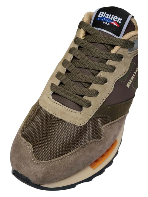RYDER Turnschuhe Milit&auml;r/Taupe - Herrenschuhe