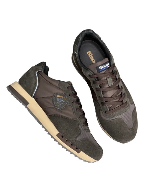 QUEENS Turnschuhe braun - Herrenschuhe