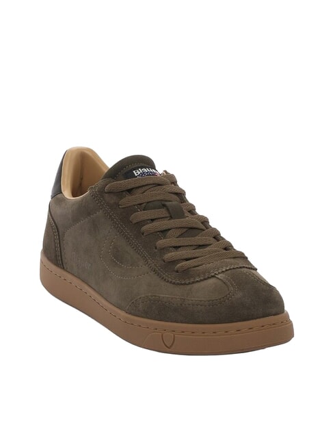 LOWELL Ledersneakers MILIT&Auml;RGR&Uuml;N - Herrenschuhe