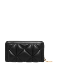 LOVE MOSCHINO EMBOSSED QUILTED Gro&szlig;e Geldb&ouml;rse mit Rei&szlig;verschluss Schwarz - Brieftaschen Damen - 2