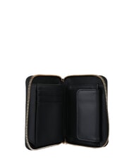 LOVE MOSCHINO BOLD LOVE Kompaktes Portemonnaie Schwarz - Brieftaschen Damen - 3