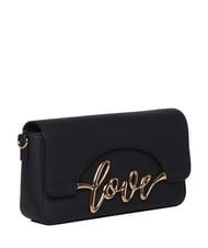 LOVE MOSCHINO ITALICS LOVE Umh&auml;ngetasche Schwarz - Damentaschen - 2