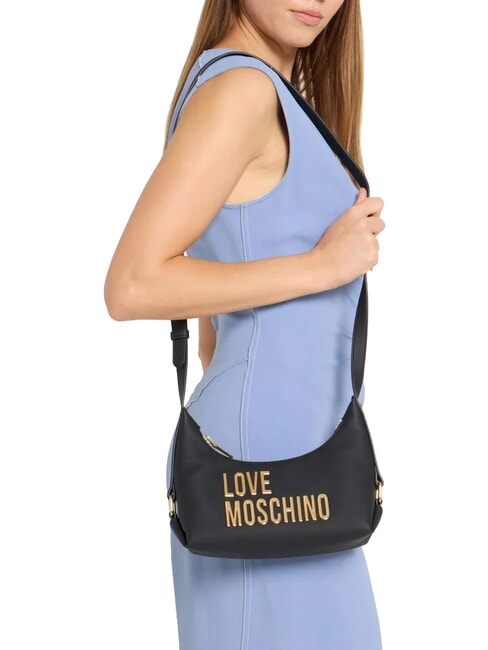 BOLD LOVE Mini-Schultertasche Schwarz - Damentaschen