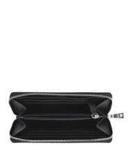 LOVE MOSCHINO BOLD LOVE Gro&szlig;e Geldb&ouml;rse mit Rei&szlig;verschluss Schwarz - Brieftaschen Damen - 3