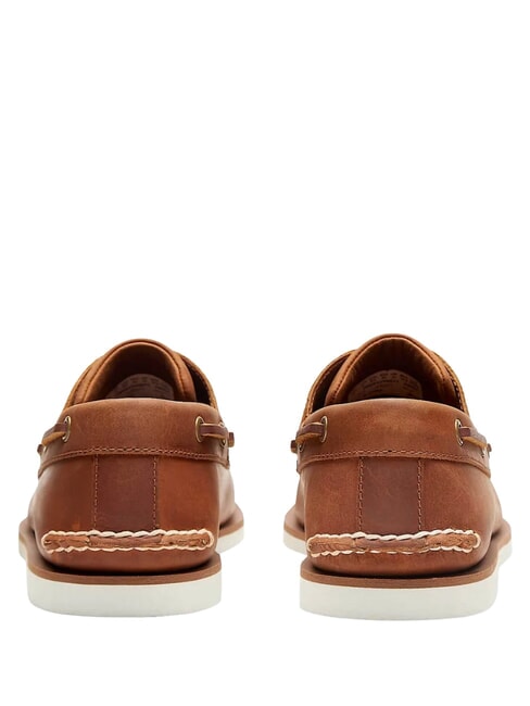Classic Boat 2 Eye Bootsschuhe aus Leder Aprikosen-Buff - Herrenschuhe