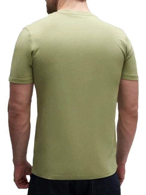 WATER Kurzarm-T-Shirt aus reiner Baumwolle hellgr&uuml;n - Herren-T-Shirts