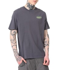 TIMBERLAND GAS STATION Kurzarm-T-Shirt aus reiner Baumwolle geschw&auml;rzte Perle - Herren-T-Shirts - 3