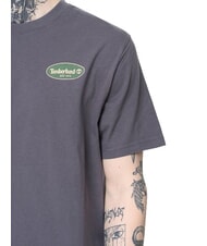 TIMBERLAND GAS STATION Kurzarm-T-Shirt aus reiner Baumwolle geschw&auml;rzte Perle - Herren-T-Shirts - 5