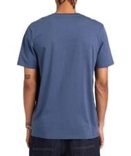 TIMBERLAND KENNEBEC RIVER LINEAR LOGO Baumwoll t-shirt Ozean - Herren-T-Shirts - 2