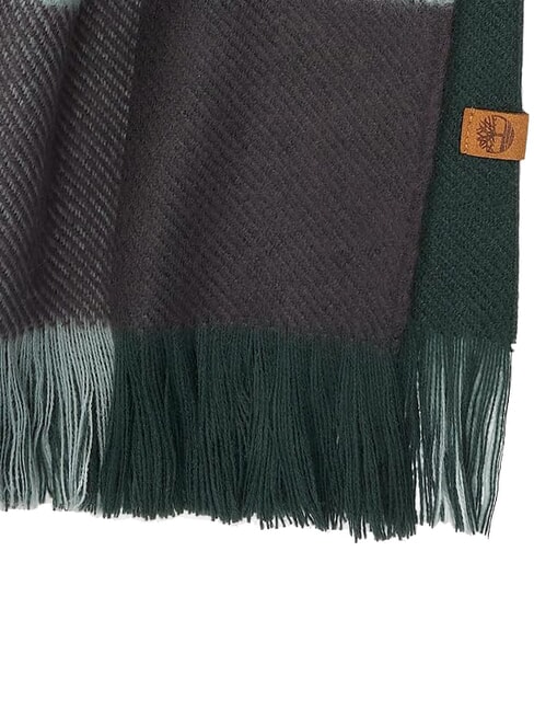 BLANKET Schal mit Fransen gr&uuml;ne Giebel - Schals