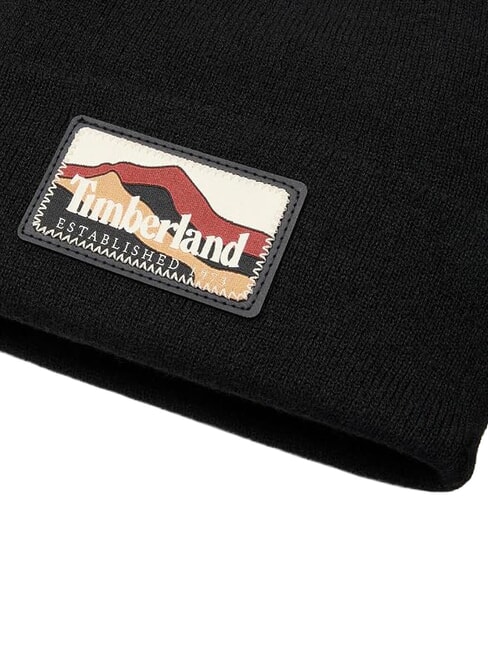 MOUNTAIN Hut mit Umschlag SCHWARZ - M&uuml;tzen/H&uuml;te