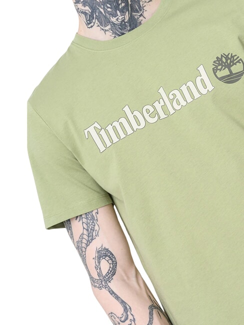 KENNEBEC RIVER LINEAR LOGO Baumwoll t-shirt hellgr&uuml;n - Herren-T-Shirts
