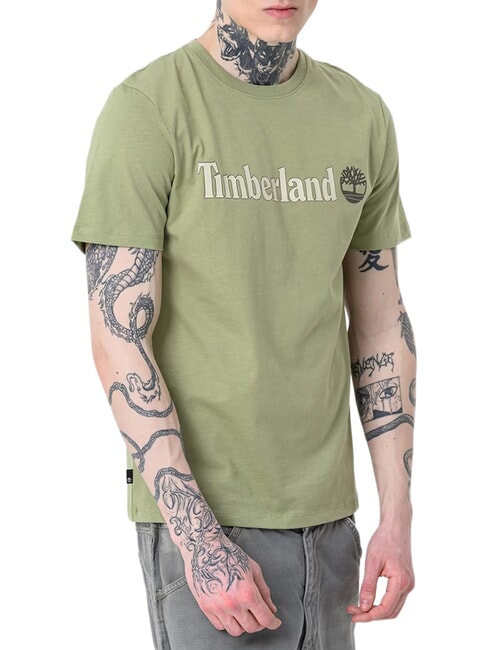 KENNEBEC RIVER LINEAR LOGO Baumwoll t-shirt hellgr&uuml;n - Herren-T-Shirts